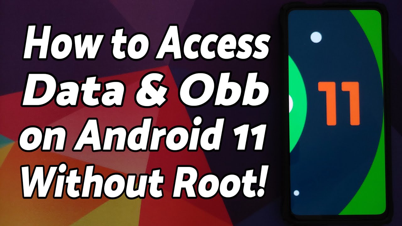 Download How to Access | Android Data & OBB Folders | Android 11 | Without Root