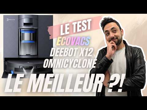 On a testé le VRAI roi des aspirateurs robots ? (ECOVACS X12 OMNI CYCLONE)