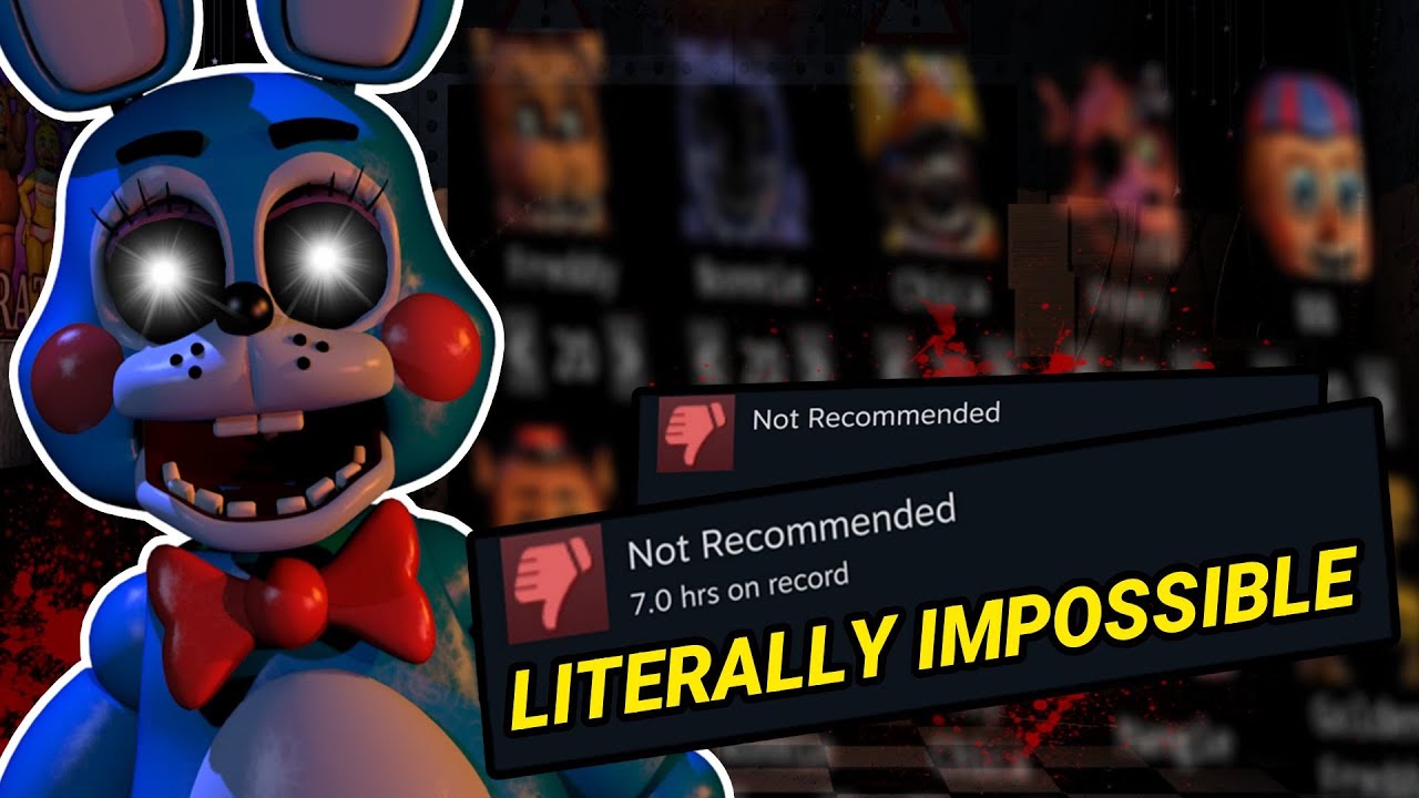 Techy25 I tried the HARDEST FNAF CHALLENGE. It BROKE Me... - YouTube