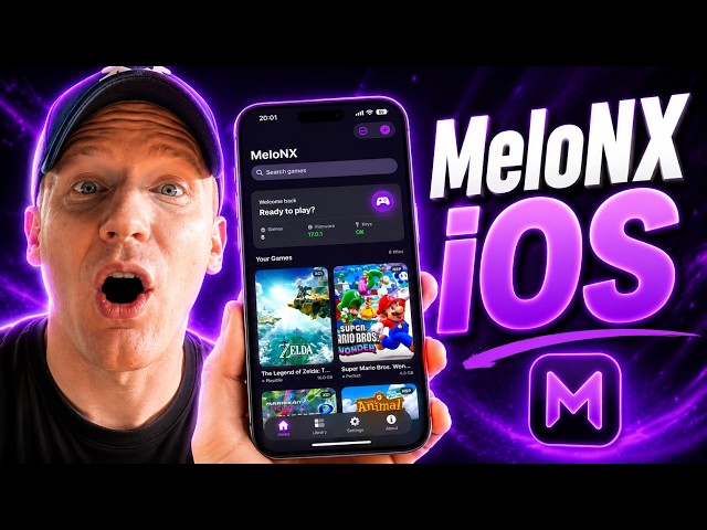 Nintendo Switch iOS MeloNX Emulator iOS - How To Play Nintendo Switch Games on iOS