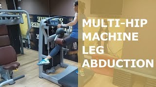 Multi-Hip Machine Leg Abduction