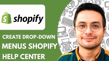 How to Create Drop down Menus Shopify Help Center - 2025 (Full Guide)