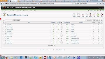 How to add a Category in Joomla