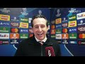 "Very proud of our supporters" | Unai Emery on Victory over Club Brugge | POST MATCH