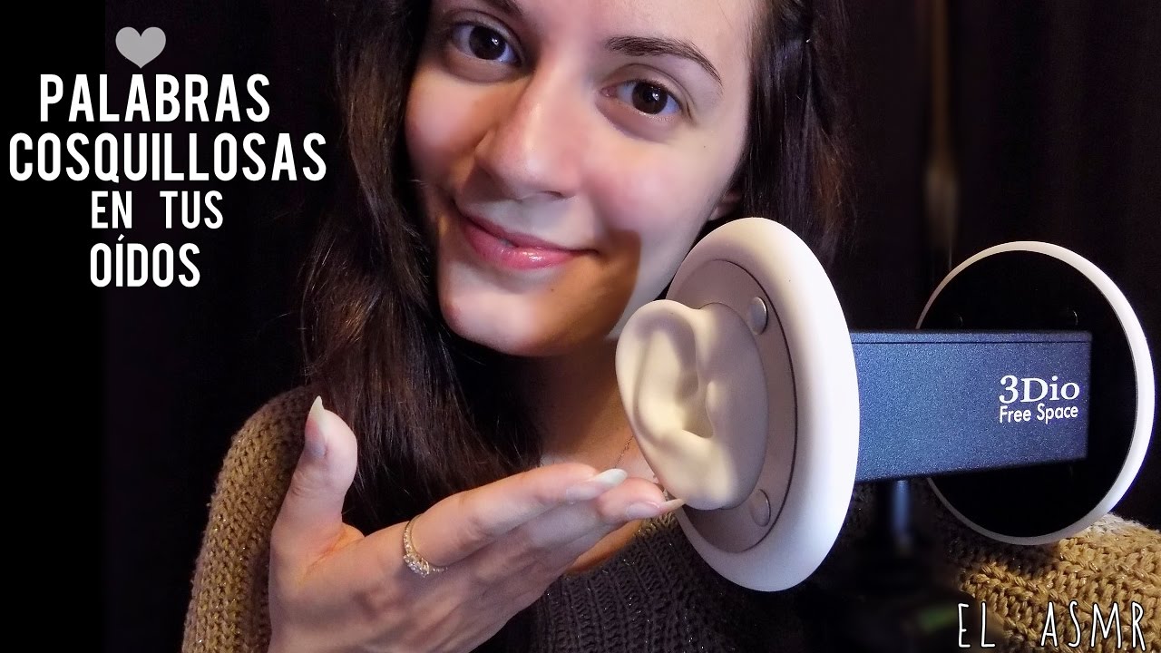 ♡ASMR español♡ Palabras COSQUILLOSAS en tus oídos!♥ |Trigger words|