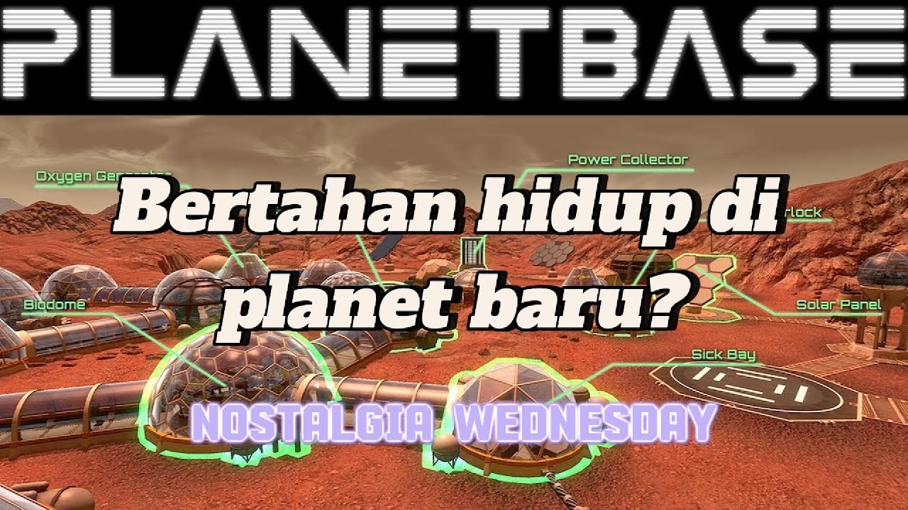 Planetbase (2015): Alien planet survival strategy 