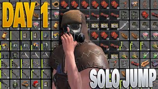 SOLO JUMP DAY 1 PROGRESS PART 1  LAST ISLAND OF SURVIVAL