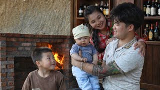 Sweet Moments: CEO Max Builds a Warm Fireplace and Wine Cabinet for Lý Tử Ca with His Own Hands