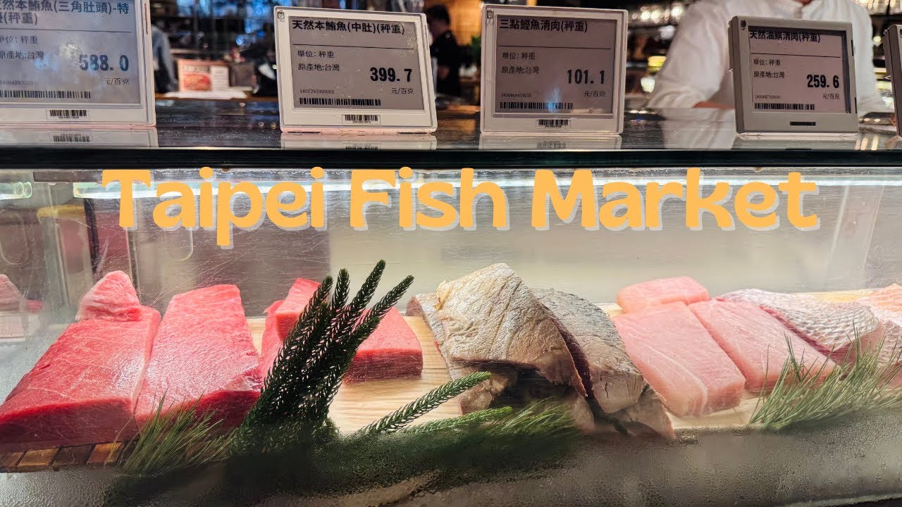 Taipei Fish Market in 4K: Silent Journey