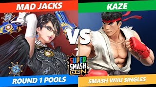 SSC 2019 SSB4 -  MadJacks (Bayonetta) VS  Kaze (Ryu) Smash WiiU Round 1 Pools