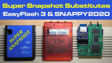 Super Snapshot Substitutes: EasyFlash 3 and SNAPPY2020