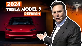 New 2024 Tesla Model 3 Review!