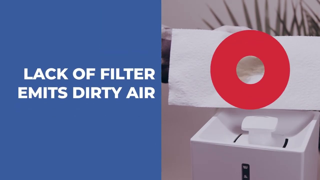 Airdog Mist-Free Evaporative Humidifier VS Other Humidifier Test 2