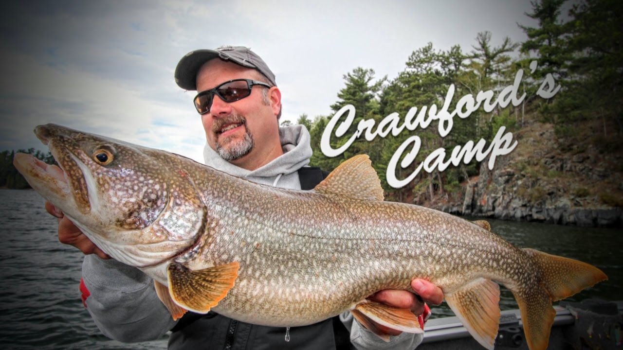 Big Open Water Lake Trout at Ice Out YouTube