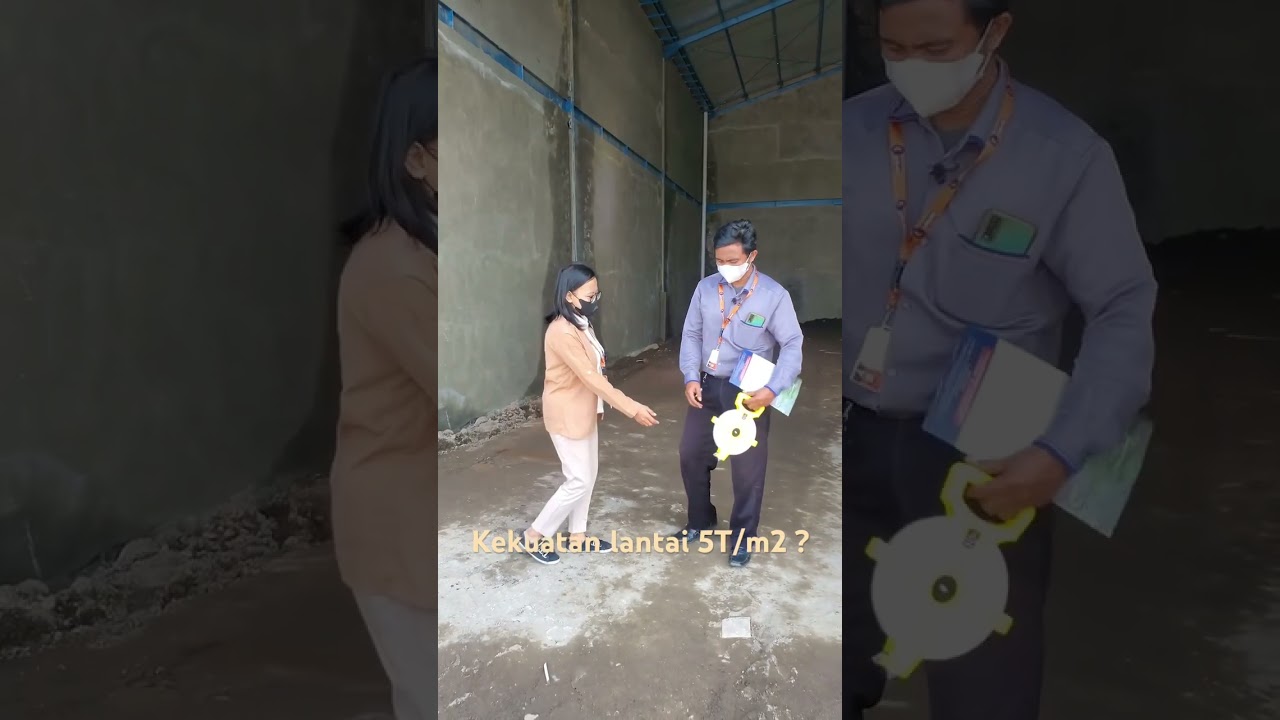 Koq bisa pergudangan standart lantainya bisa 5T/m2 ? 