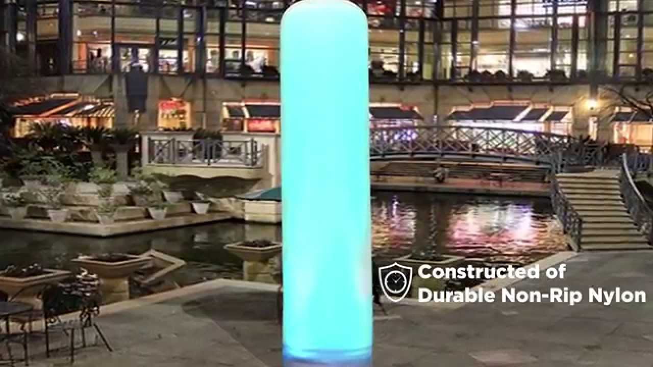 Inflatable Advertising LED Pillars by LookOurWay