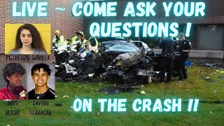 MACKENZIE SHIRILLA ~ THE CRASH ~ COME ASK YOUR QUESTIONS !!