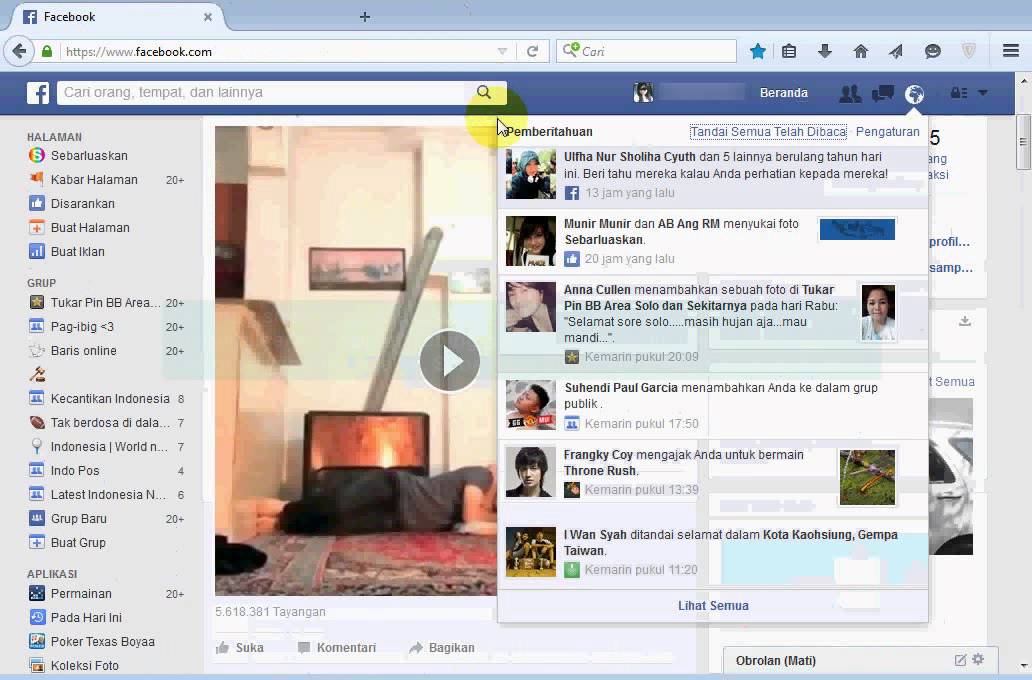 Cara Blokir Undangan Facebook Yang Tidak Diinginkan Bikin Kesal