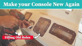 Fiberglass Console Repair | Step By Step Filling holes & Cracks DIY Boat Restoration screenshot 3