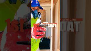 How To Spray Semi Gloss, With Airless.