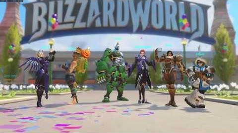 [Overwatch] Blizzard World, Defence - Doomfist