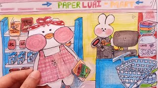 💕TUTO Shopping in MART[💸Paper play✨]