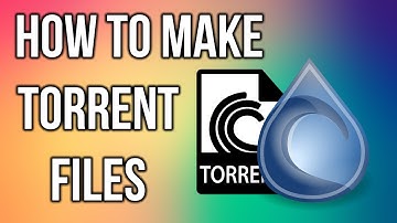 How to create torrent files (using Deluge)