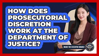 How Does Prosecutorial Discretion Work At The Department Of Justice? - Inside the Executive Branch