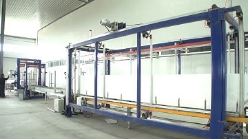 Fully automatic continuous EPS block cutting machine
