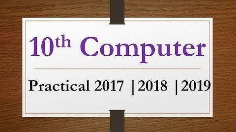 Computer GW BASIC Practicals 2017 2018 2019| Practicals Lahore board 10th class computer science