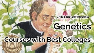Genetics Courses with Best Colleges || Salary, Recruiters, Jobs | Only Reality....By Chiki's Biology