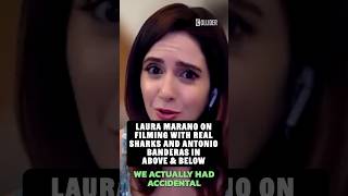 Above and Below’s Laura Marano Found REAL Sharks in the Water While Filming 😱🦈 #aboveandbelow