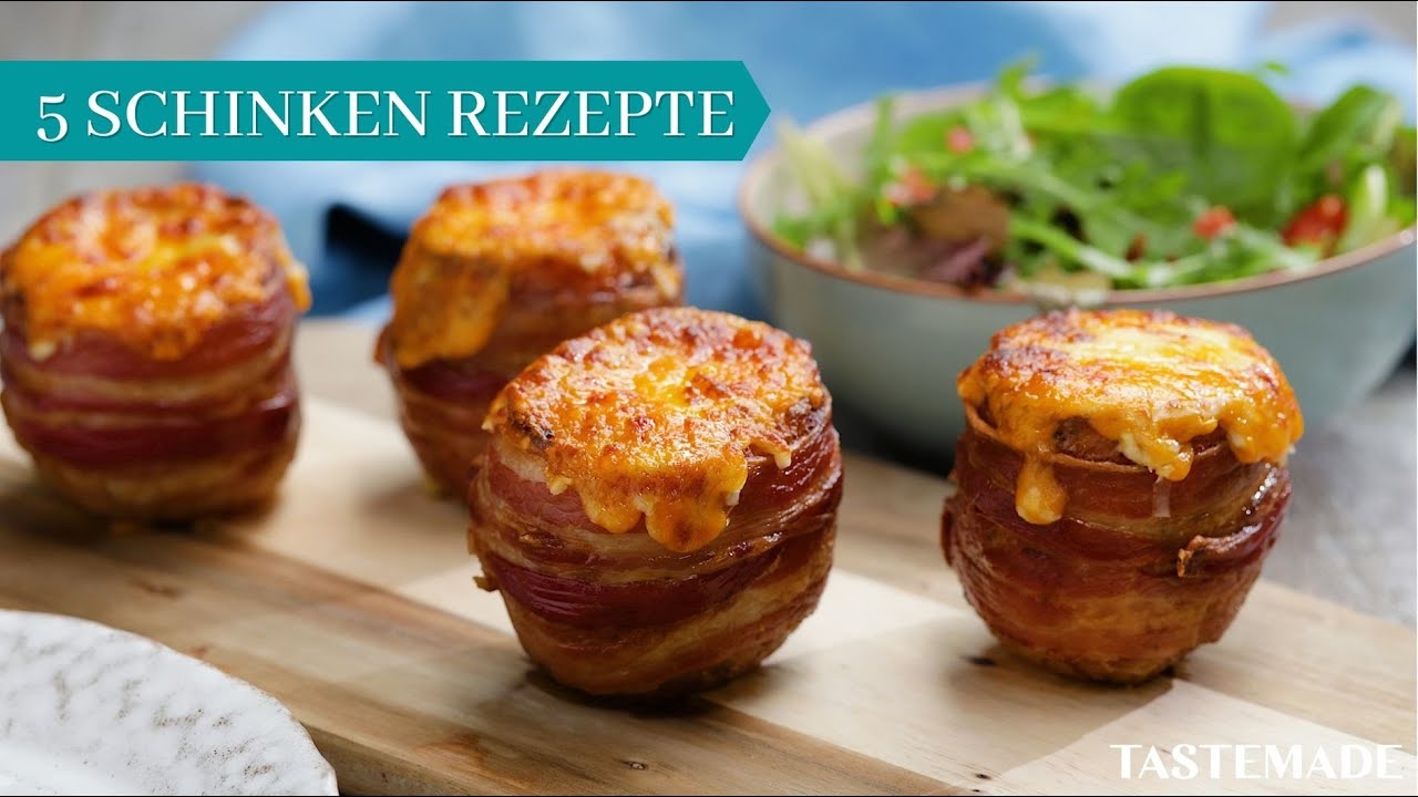 5 SCHNELLE Schinken Rezepte - YouTube