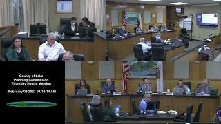 Planning Commission Meeting Thurs 02 09 23