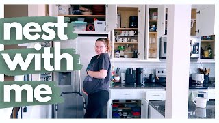 NEST WITH ME | kitchen organization &amp; declutter [complete kitchen reorganization]