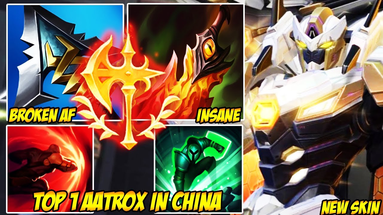 WILD RIFT CHINA TOP 1 AATROX - MECHA AATROX EXQUISITE EDITION NEW SKIN