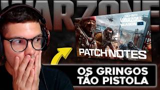 NOVA ATUALIZAÇÃO POLEMICA no WARZONE Chegou HOJE com Muitas Criticas dos Gringos