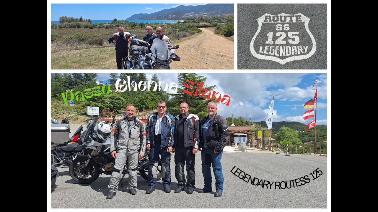 Sardinie 2024 na motorce