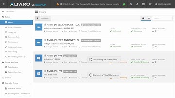 How to Add Hosts to Altaro VM Backup