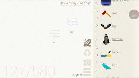 How to make batman in little alchemy