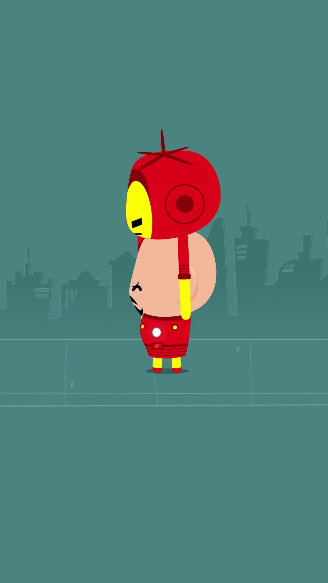 He is invincible. He is unbeatable. He is Iron Dude! #MonicaToy #shorts