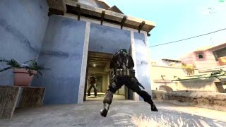 CS:GO - Jumping No-Scope AWP Headshot [PANIC MODE]