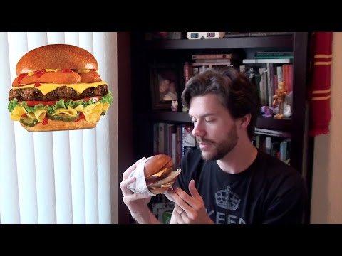 Trying the new Most American Thickburger! FREEDOM!!!!!!