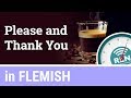 One Minute Flemish Lesson Quiz