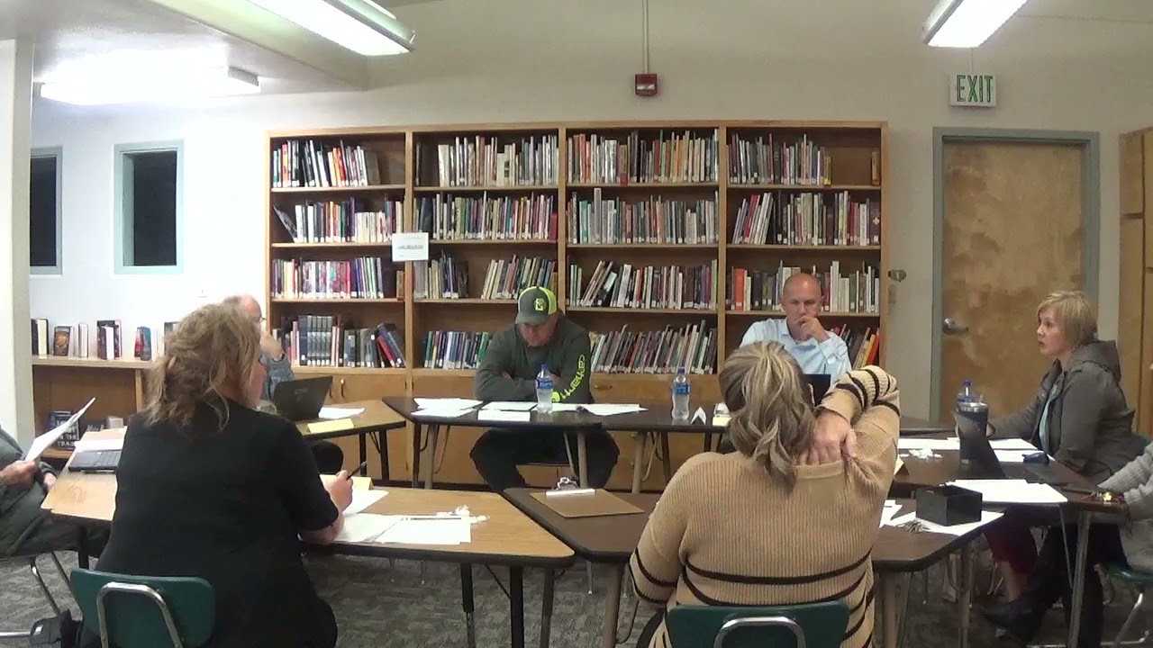 10/20/2021 Kendrick Joint School District 283 Board Meeting YouTube