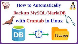 How to Automatic Backup MySQL/MariaDB with Crontab in Linux