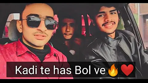 Kadi te has Bol ve🔥❤️ with Friends| Singer Atif Aslam Song | Azn sheikh