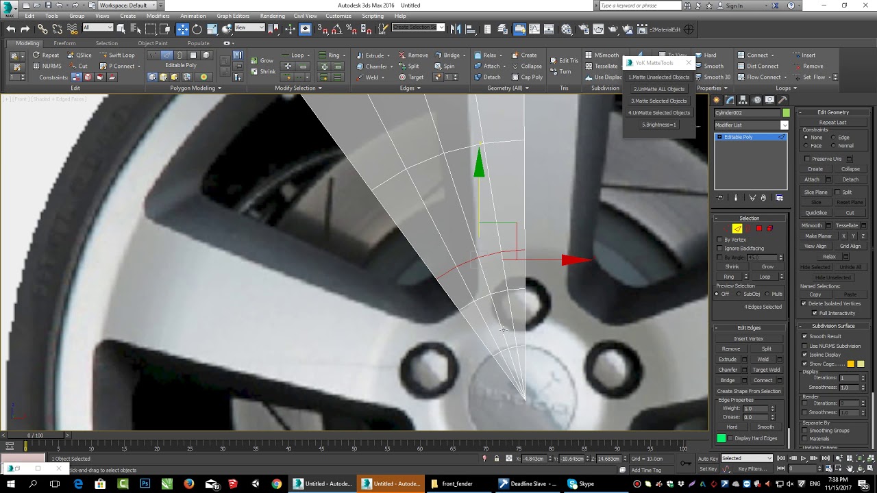Rim modeling Tutorial
