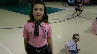 Ethan's first school dance