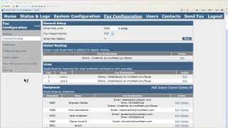 Multi-Techs Faxfinder Fax Server Demonstration - 1 Of 2